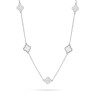 Ожерелье с керамикой и фианитами «Lucky Large» Fresh Jewelry (арт.TC-N01405-W-W-X-X-W)