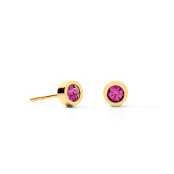 Пусеты pink-gold la_0227_21-0416
