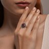Кольцо из серебра с корундами (Арт.94014173) Кольцо из серебра с корундами (Арт.94014173)