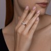 Кольцо обручальное из золота с бриллиантами «Вечный Свет» Соколов (арт.1110247)