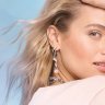 Серьги light blue-beige la_3039_21-0738