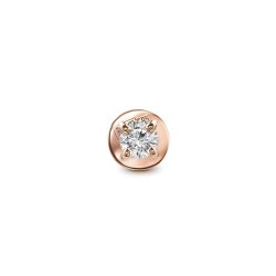 Серьги из золота с бриллиантом Русские Самоцветы (Арт.53757)