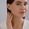 Серьги из серебра без вставки «Вихрь света» Соколов (арт.94170370)