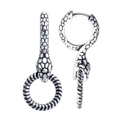 Серьги из серебра (Арт.95-121-02293-1)