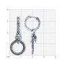 Серьги из серебра (Арт.95-121-02293-1)