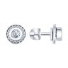 Серьги из серебра с фианитами (Арт.94-122-01645-1)