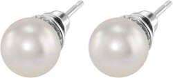 Серьги из серебра с жемчугом (Арт.aas-13-10-1-s)