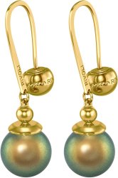 Серьги из серебра с жемчугом (Арт.aas-9-12-26-g)