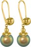 Серьги с жемчугом Beautiful 26G из серебра Rivoli (арт.AAS-9-12-26-G)