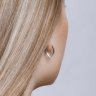 Серьги из серебра с эмалью и фианитами (Арт.94022288)