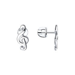 Серьги из серебра (Арт.94024325)