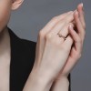 Кольцо из золота с выращенным бриллиантом «Сияние чувства» SOKOLOV (арт.9010134-5)