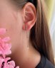 Серьги Серебряные крылья (Арт.022028359a_kubcirkonii)
