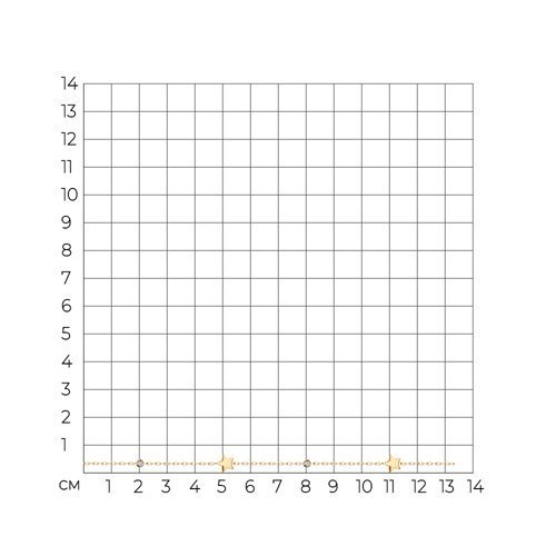 Браслет из золота с фианитами (Арт.051300)
