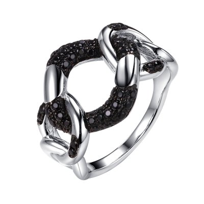 Кольцо из серебра с шпинелью (Арт.cz-r02991-x-wb-x-x-b)