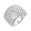 Кольцо серебряное с фианитами «Caviar Shine» Fresh Jewelry (арт.MP-R00598-X-W-X-X-W)
