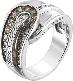 Кольцо с бриллиантами «Enchantement New» из белого золота Guy Laroche (арт.TC001GBK)
