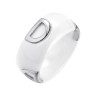 Кольцо с керамикой «Ceramic Ice» серебро 925 Fresh Jewelry (арт.TC-R01342-W-W-X-X-X)
