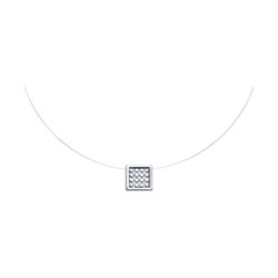 Колье из серебра с бриллиантами (Арт.94-270-02093-1)