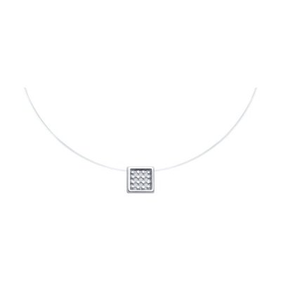 Колье из серебра с бриллиантами (Арт.94-270-02093-1)