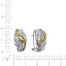 Серьги из белого золота с бриллиантом (Арт.jl0033ce-wyd_sr_dy_wg)