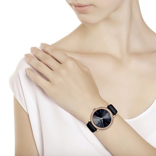 Женские золотые часы с фианитами «Ночная Элегия» SOKOLOV (арт.210.01.00.001.08.01.2)