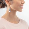 Пусеты multicolour gemstone la_3039_21-1561