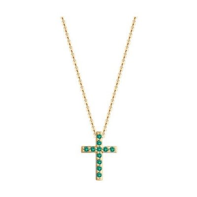 Колье из золота с изумрудами (Арт.3070007)