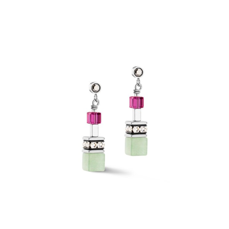 Пусеты multicolour gemstone la_4709_21-1561
