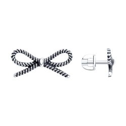 Серьги из серебра (Арт.95-122-00064-1)