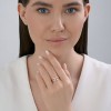 Кольцо из золота с бриллиантами «Геометрия света» Соколов (арт.51-210-00450-1)