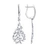 Серьги из серебра (Арт.94-121-00416-1)