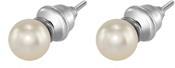 Серьги из серебра с жемчугом (Арт.aas-15-6-3-s)