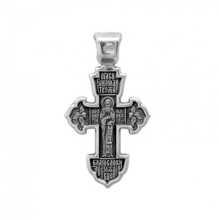 Крест из серебра Акимов 101.508