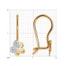Серьги из золота с фианитами (Арт.026314)
