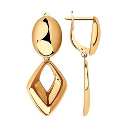 Серьги из золота (Арт.029244)