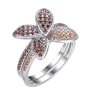 Кольцо из серебра с фианитом (Арт.cz-r01227-x-w-x-x-m3)