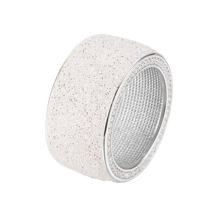 Кольцо из серебра с фианитом (Арт.gl-r01757-x-w-w-x-w)