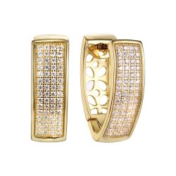 Серьги из серебра с фианитом (Арт.mp-e00042-x-l-x-x-w)