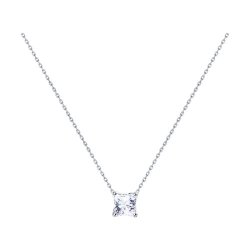 Колье из серебра с фианитом (Арт.94070214)