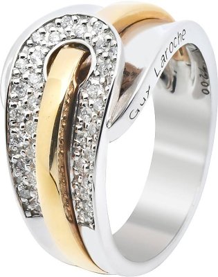 Кольцо из золота с бриллиантом (Арт.tc001yb3)