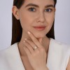Кольцо из комбинированного золота с бриллиантами «Солнечная орбита» SOKOLOV (арт.1012764)