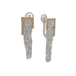 Серебряные серьги BEAVERS с цирконом 2338cr