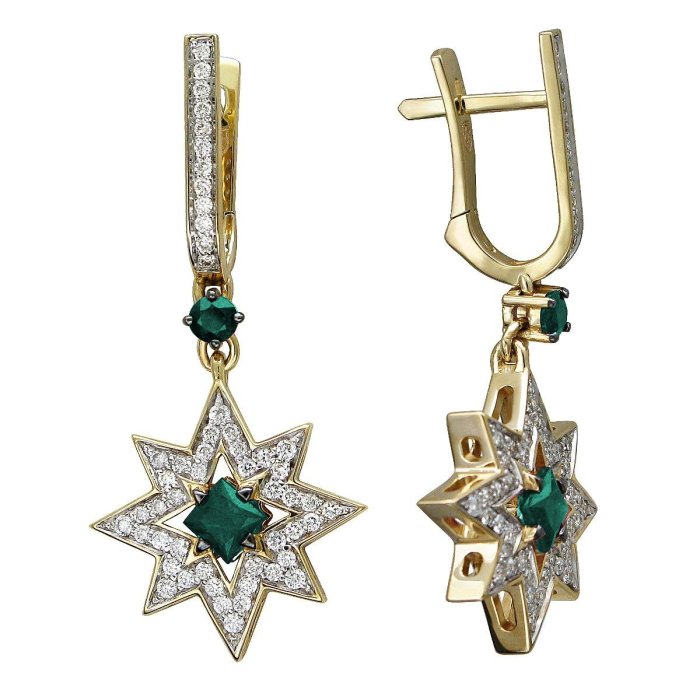 Серьги Эстет (Арт.01s6312342-2)