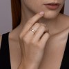 Кольцо обручальное золотое с бриллиантами «Вечный Союз» Соколов (арт.1110248)