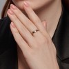 Кольцо обручальное из золота с бриллиантами «Линия Вечности» Соколов (арт.1110238)