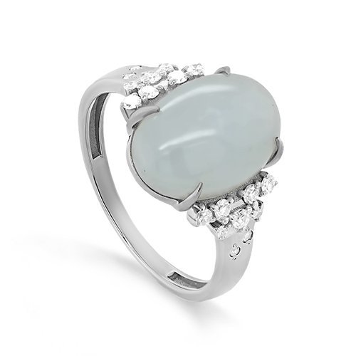 Кольцо с аквамарином и бриллиантами «Bloom» из золота Kabarovsky (арт.11-11594-10300)