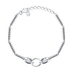 Браслет из серебра с фианитами (Арт.95050064)