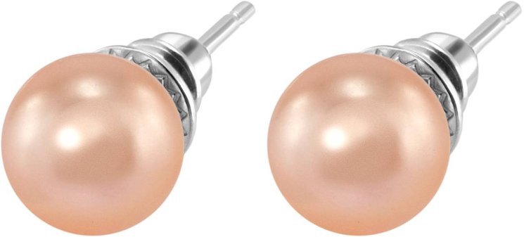 Серьги из серебра с жемчугом (Арт.aas-13-10-12-s)