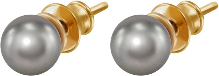 Серьги из серебра с жемчугом (Арт.aas-15-6-30-g)